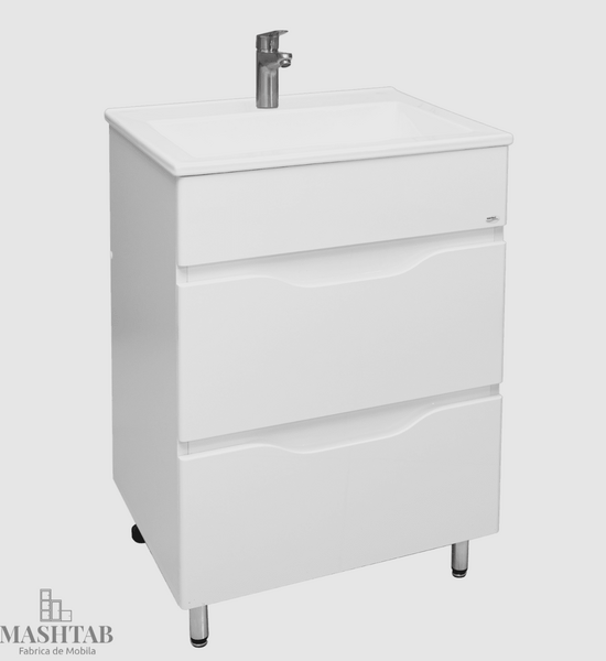 Шкаф под умывальник Print 65 white 11573 