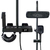 Sistemă de duș Miscellaneous Black Orfei 8002