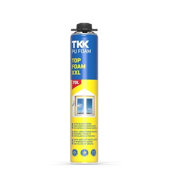Монтажная пена TKK TOP XXL 70Л, 870мл