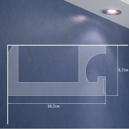 Profil XPS LD-08  124*190*2000 