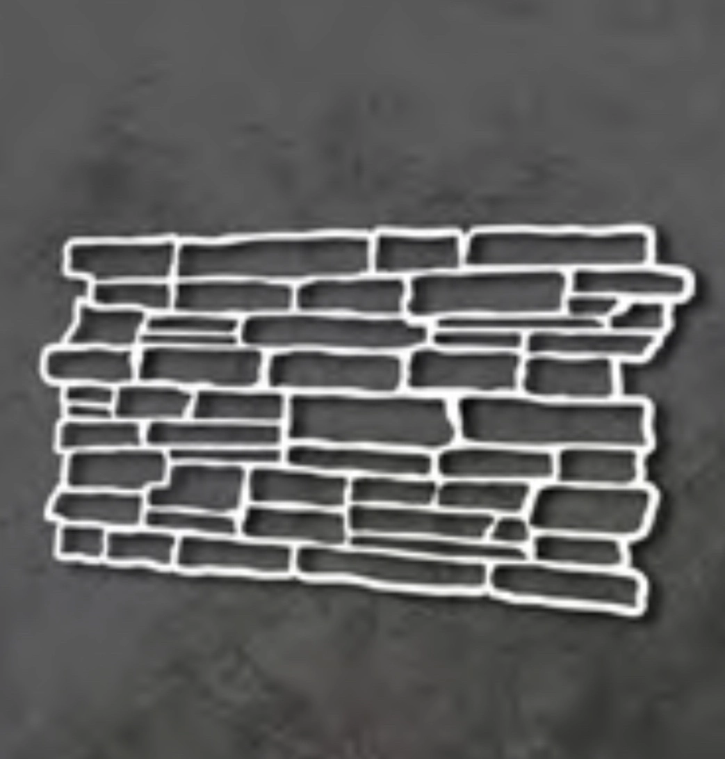 Trafaret Piatra salbatica 2 