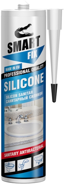 Силикон санитарный Smart Fix 230ml прозрачный