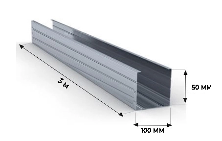 Профиль CW 100 50x98.8x48 720101 3м