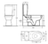 Vas WC Keramin Arezzo MS Incoer -B1