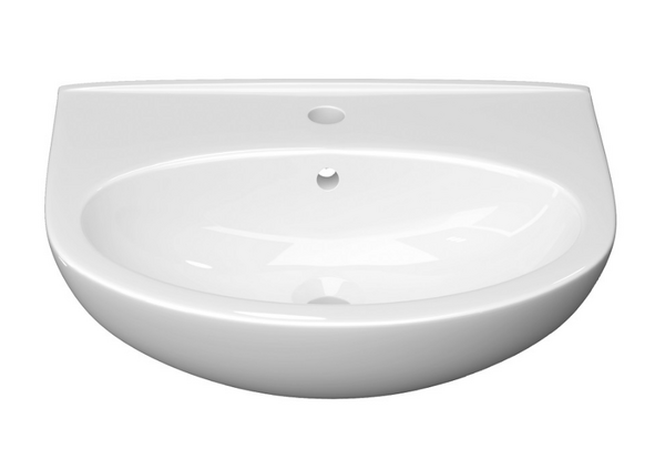 Lavoar Keramin  Lago 55 alb 1c