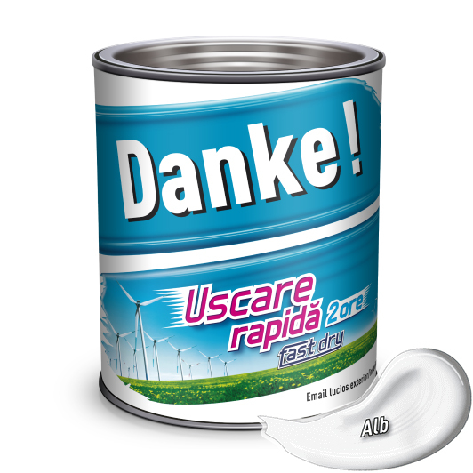 Email Danke 2.5l  alb