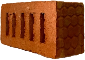 Кирпич пустотелый с узором 250*120*88 