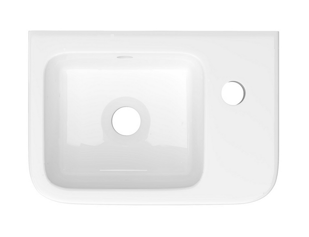 Lavoar Keramin Square 36 белый 1c 