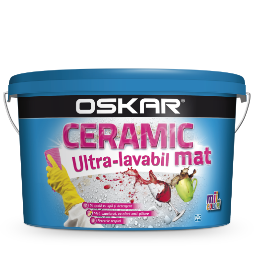 Водоэмульсия Oskar Ceramic Ultravalabil матовый 8.5л
