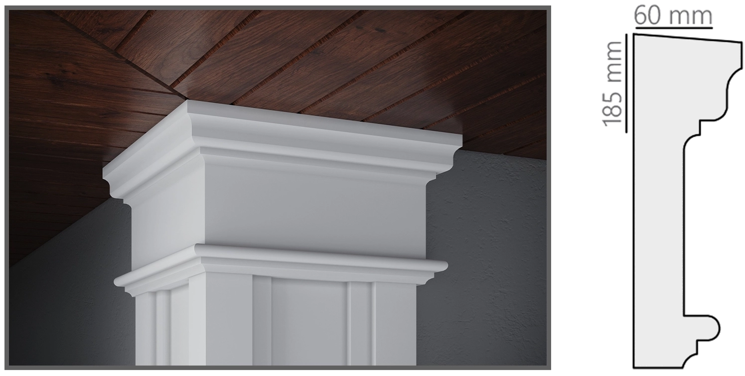 Capitol CAP208 185x60mm