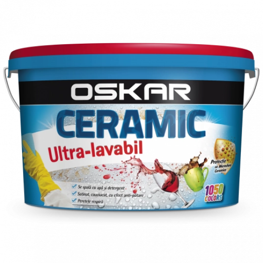 Краска водоэмульсионная Oskar Ceramic Ultravalabil белый матовый TR 2.5л