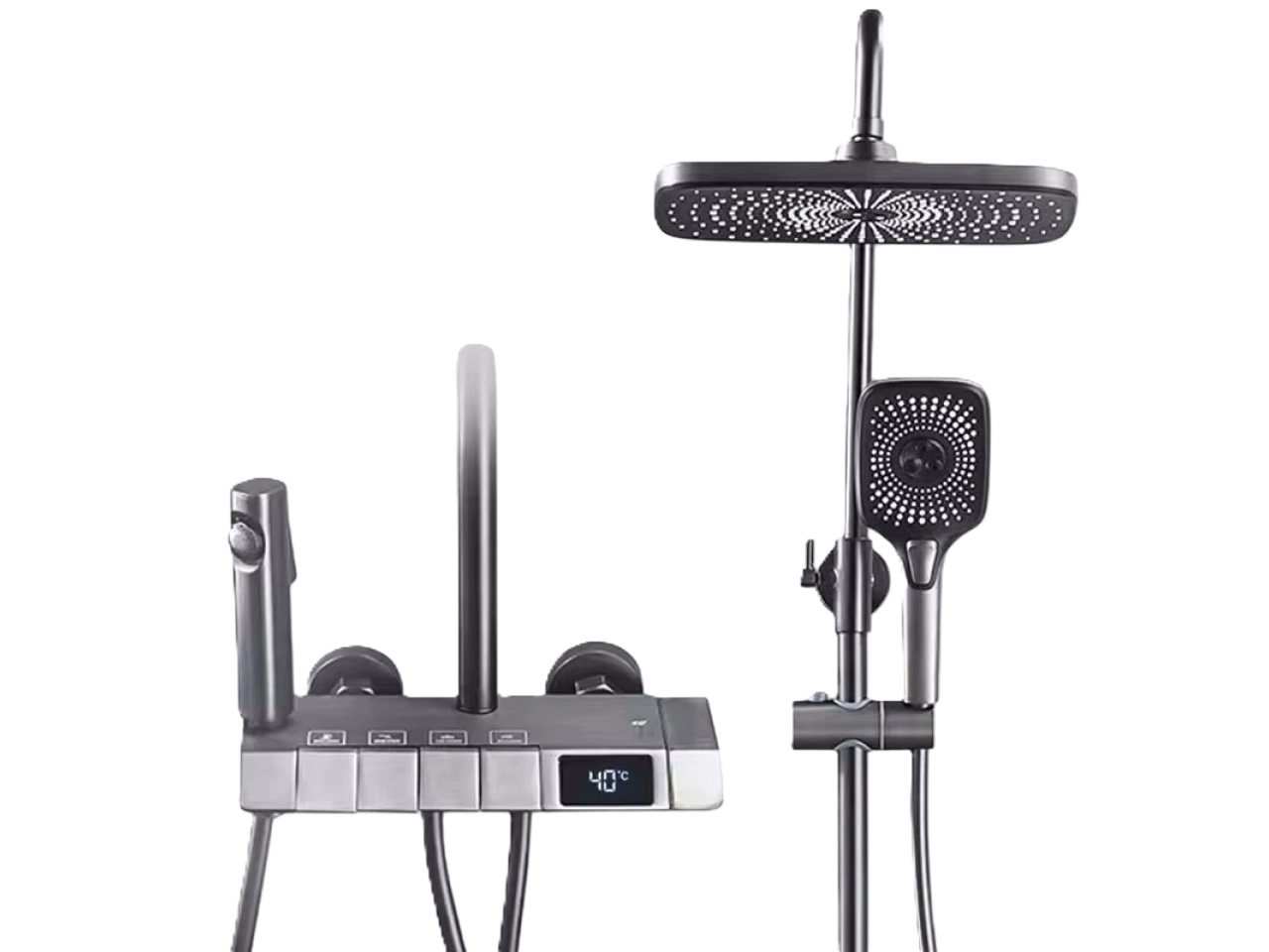 Душевая система Miscellaneous Gun Gray Robinzon 8001