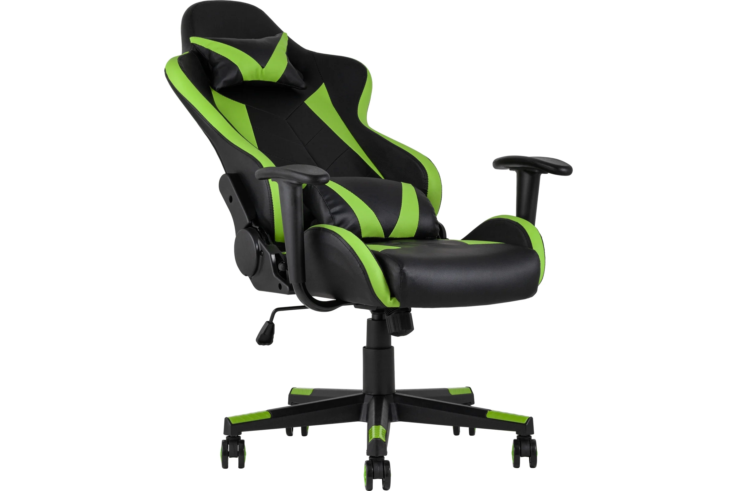 Стул SA-R-1103 Game BOF00001619 черно-зеленый