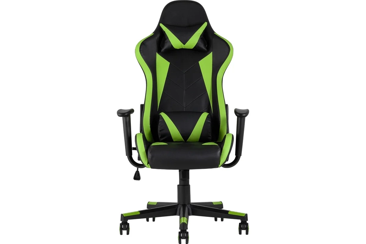 Стул SA-R-1103 Game BOF00001619 черно-зеленый