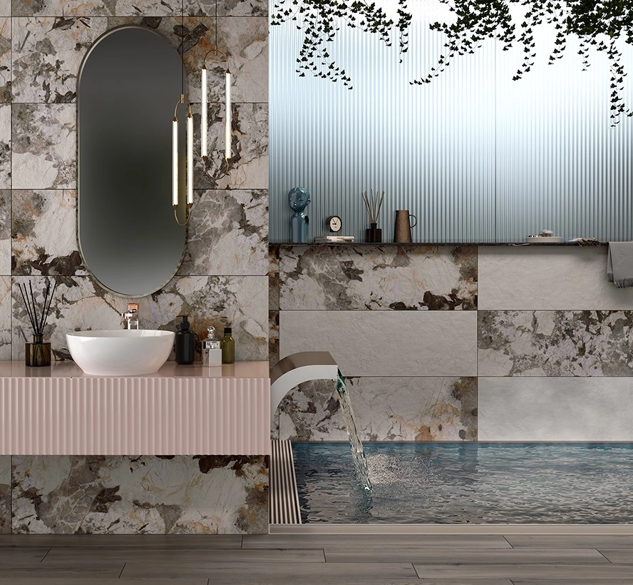 Gresie Bien Pangea 40x120 light grey