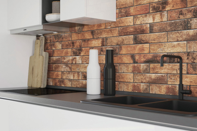 Плитка Stone Piatto 300*74*9 Red