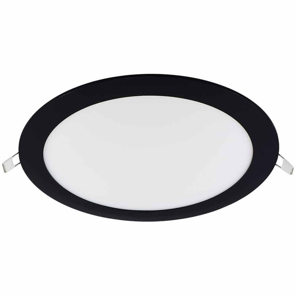 Spot LED incorporabil, 18W, 4000K, 1150lm, negru, ESTE Vivalux