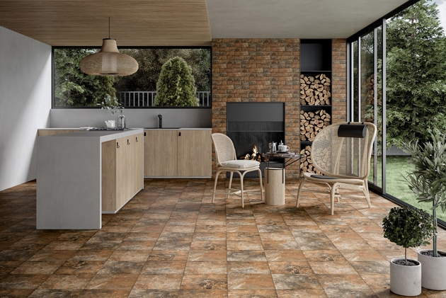 Klinker Arteon R 30*30 brown