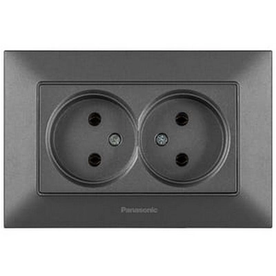 Розетка двойная Arkedia Slim 942042