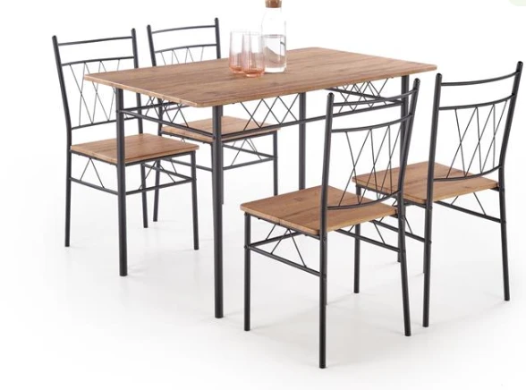 Стол + 4 стула Faust 110x70