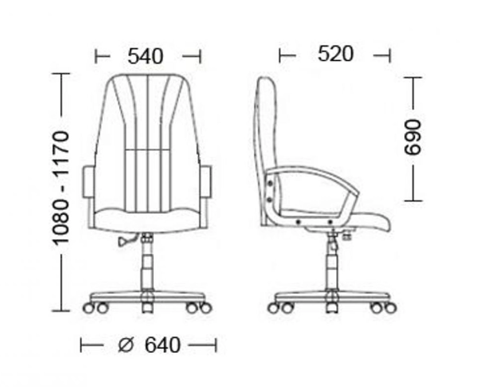 Офисное кресло Classic KD C-38 4140350 