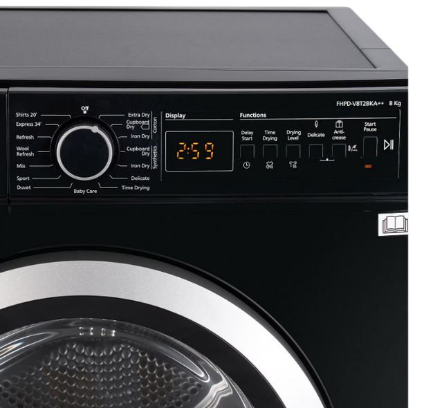 Сушильная машина Fram FHPD-V8T2BKA++ 