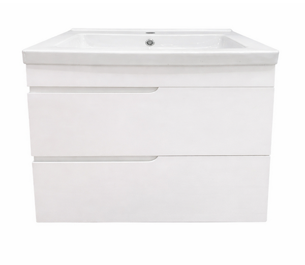 Шкаф подвесной под умывальник Artvin 60 + умывальник Artvin white 