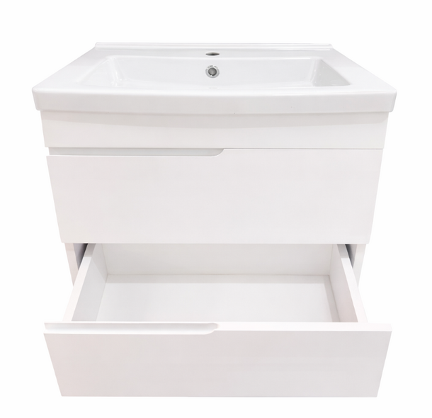 Мебель для ванной Artvin 60 + Умывальник Artvin white 