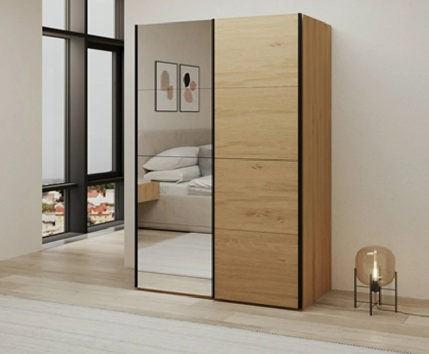 Шкаф 2D ST120 Smart Zegna каменный дуб 