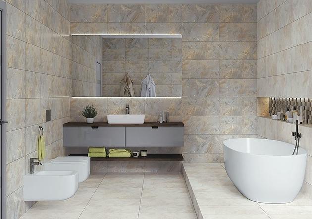 Плитка Gamilton 29.8х59.8 cream