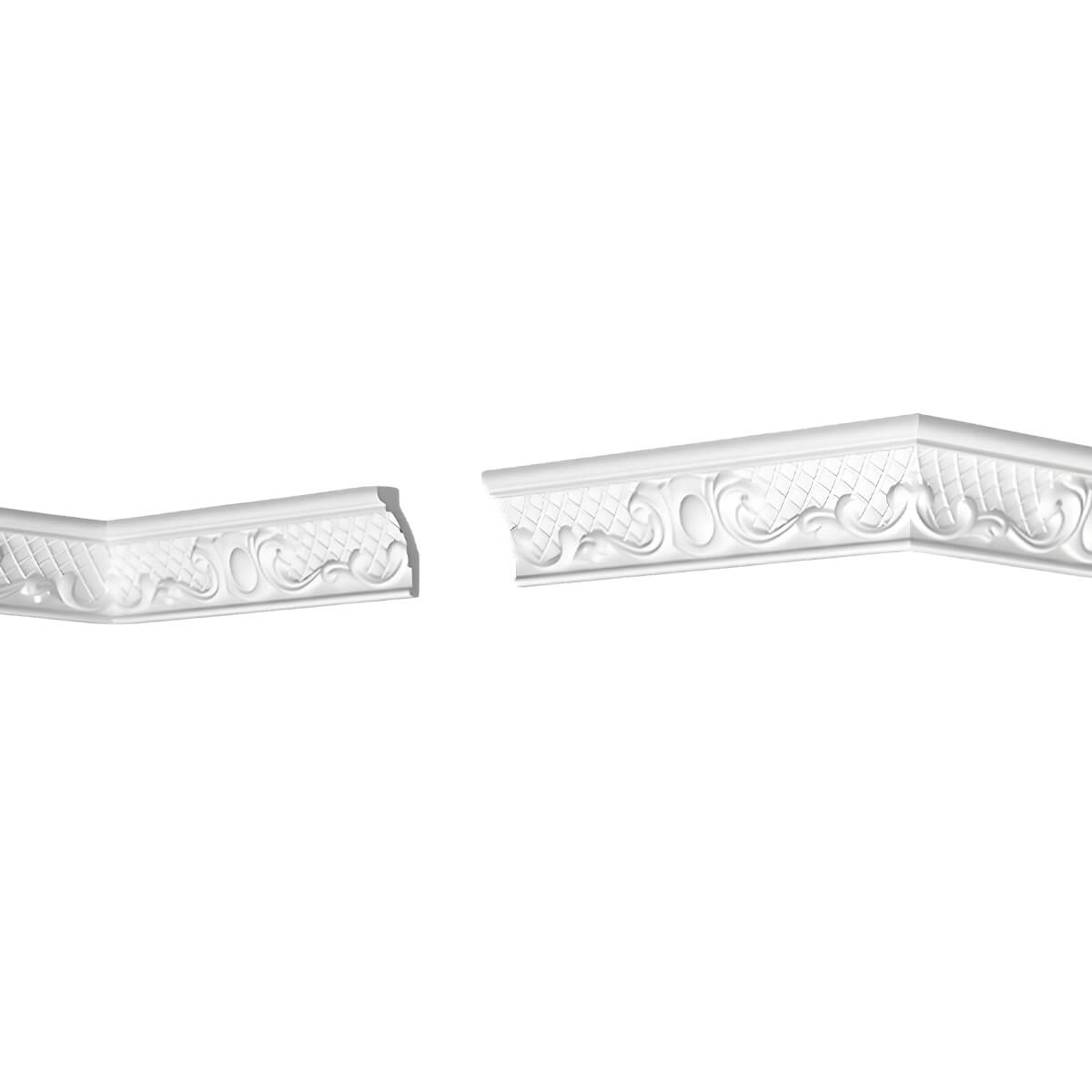 Потолочный плинтус DP 27/60 28x53x2000mm