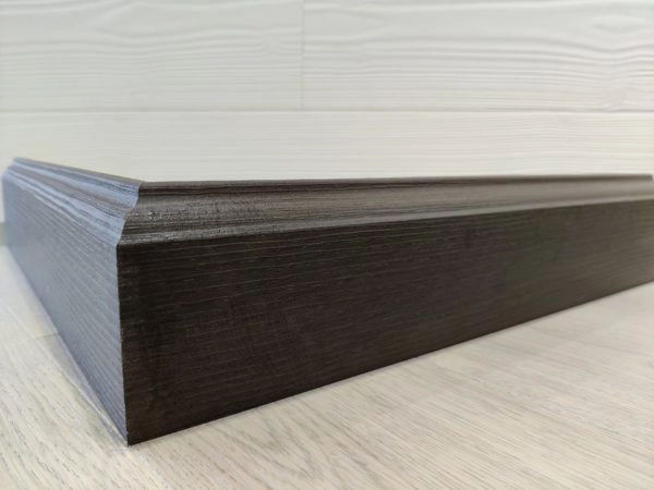 Плинтус MDF Strong 82 Орех темный