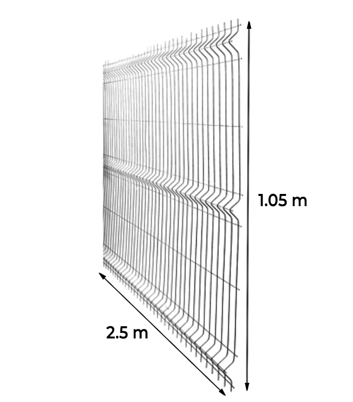Eurogard H-1.05m L2.5m D-3.3m
