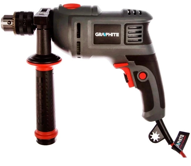 Mașină de găurit cu percuție Graphite 58G725 