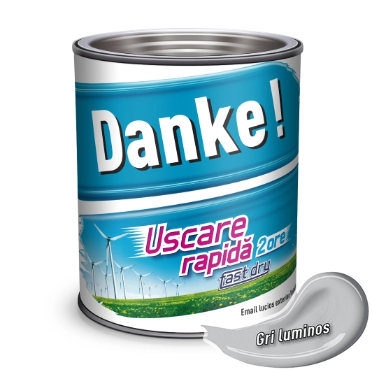 Эмаль Danke 2.5л светло серый