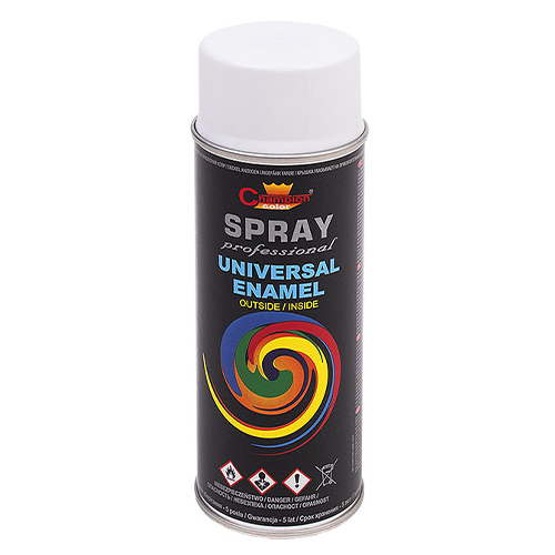 Vopsea spray Champion Universal 400ml alb mat 9003