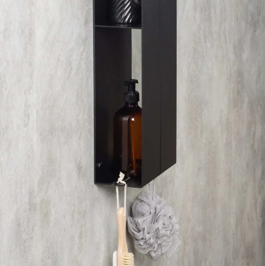 Полка для ванной Daske Sensay SY/SH-1567B чёрный