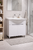 Мебель для ванной Capri 75 + Умывальник Capri 75 white