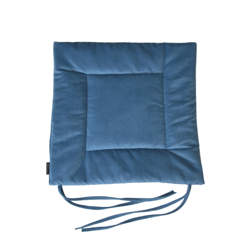 Подушка с завязками для стула 40x40