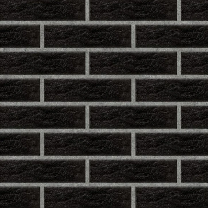 Klinker Scandiano Nero Ele 6,6×24,5см 