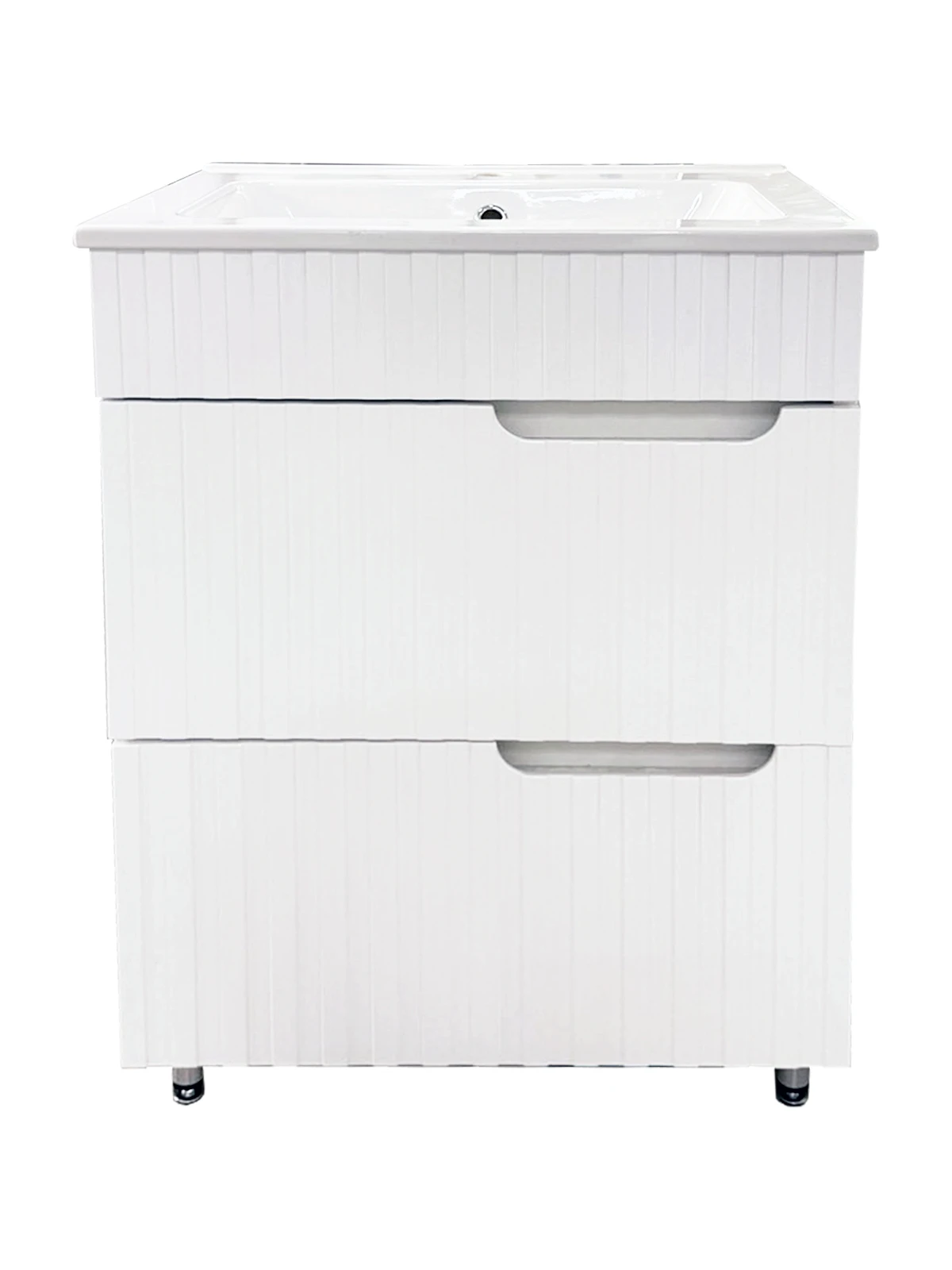 Dulap pentru lavoar 21 Geneva 60 3D + lavoar Keramin 