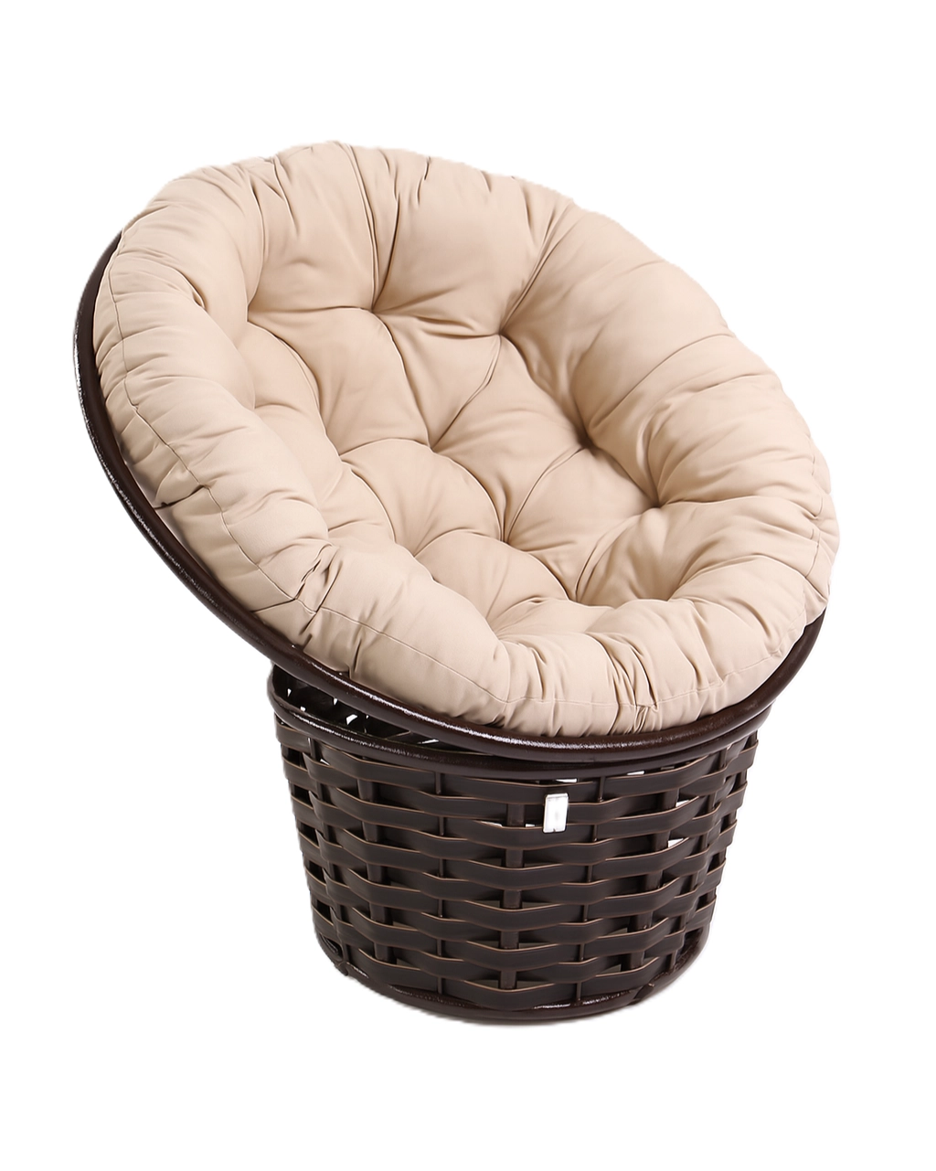Кресло Papasan коричневый