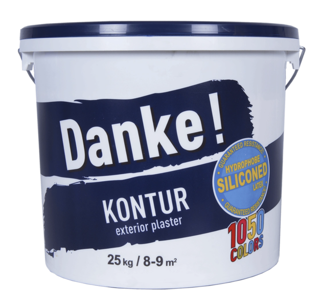 Фасадная штукатурка Danke Kontur 25 кг