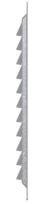 Grilă de ventilație Mistral 20x20 silver 2020МЦ