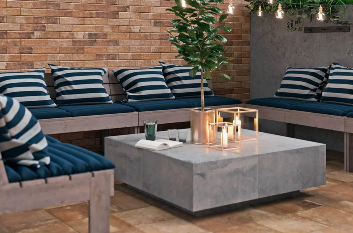 Klinker Scandiano 24.5*6.5 rosa ele