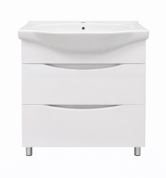 Mobilier de baie Santi 60 + lavoar white