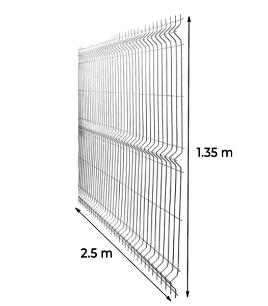 Eurogard H-1.35m D-3.3mm L-2.50m