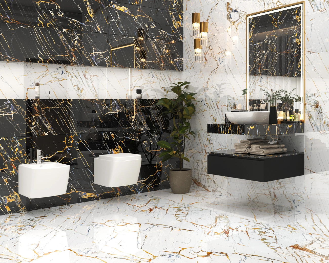 Плитка Bien Giza 40x120 Bianco