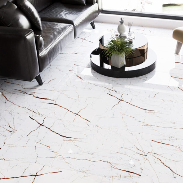 Gresie Anka Viola 60x120 white
