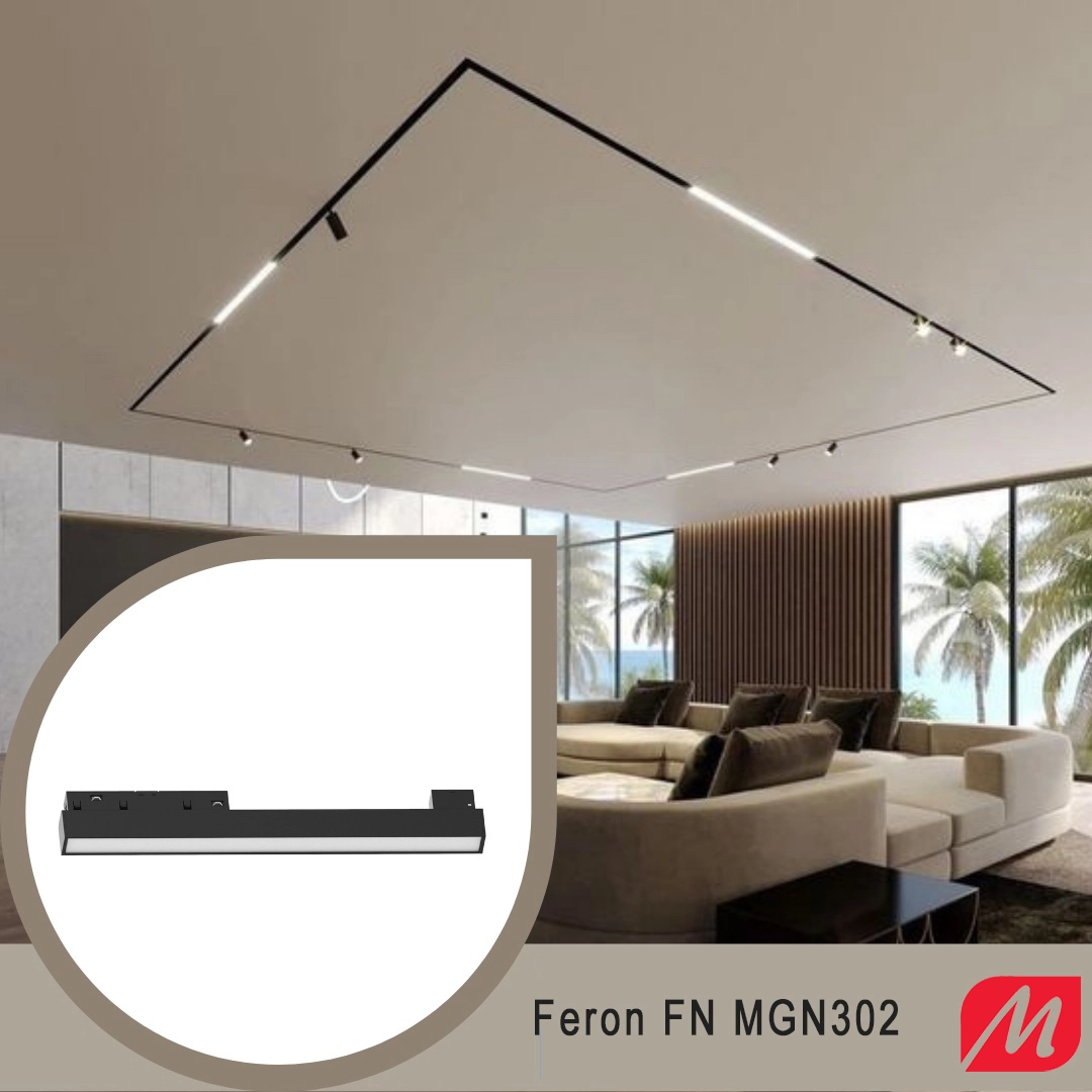 Трековый светодиодный светильник Feron FN MGN302 